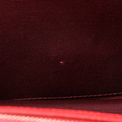 Christian Dior Grained Calfskin Medium Diorama Flap Bag Red 18 of 18