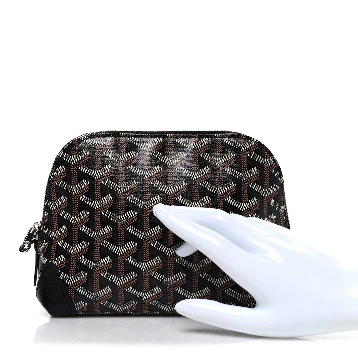 Goyardine Vendome Toiletry Pouch Black