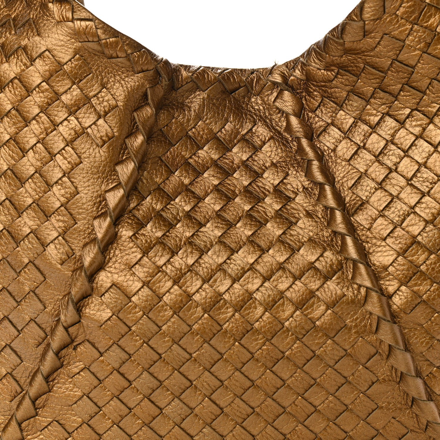 Bottega Veneta Cervo Intrecciato Large Simple Hobo New Bronze 11 of 11