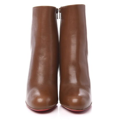 Christian Louboutin Calfskin VIP Simple Booty 100 Ankle Boots 39 Cuoio 2 of 7