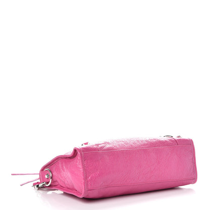Balenciaga Agneau Classic Silver Hardware S City Rose Flamingo 5 of 12