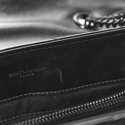 Saint Laurent Calfskin Y Quilted Monogram Medium Loulou Chain Satchel Black 10 of 10