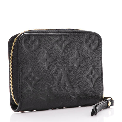 Louis Vuitton Empreinte Zippy Coin Purse Black 3 of 8