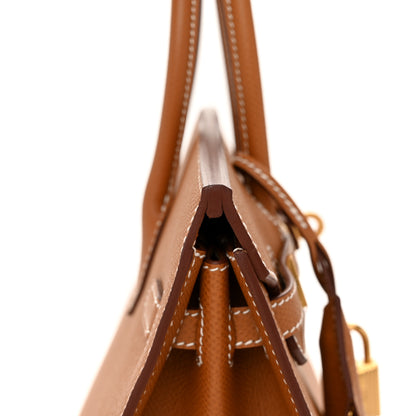 Hermes Epsom Birkin Sellier 25 Gold 12 of 13