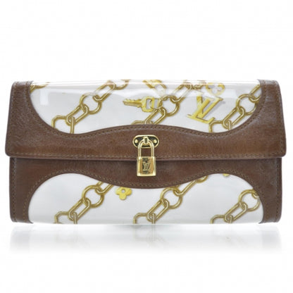 Louis Vuitton Monogram Charms Cabas Porte-Monnaie Wallet White 1 of 10