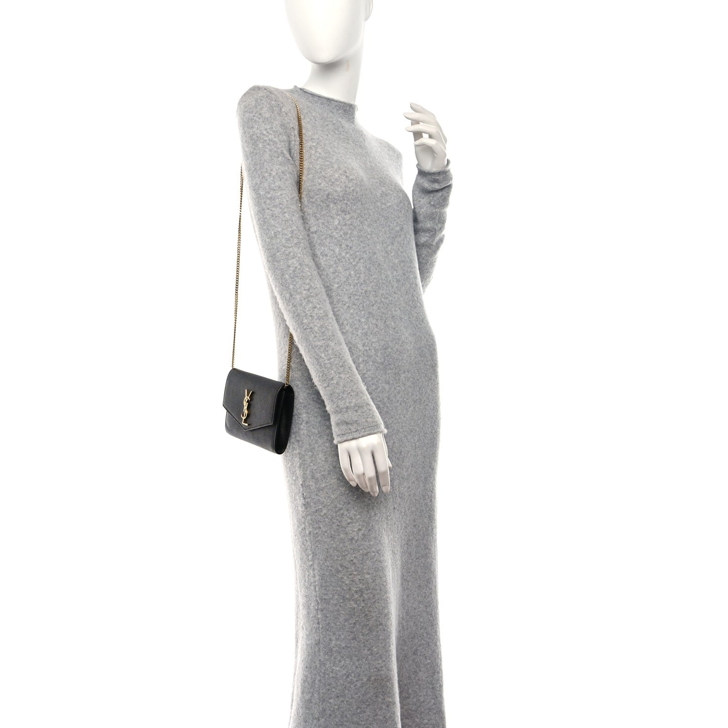 Grain de Poudre Uptown Chain Wallet Black