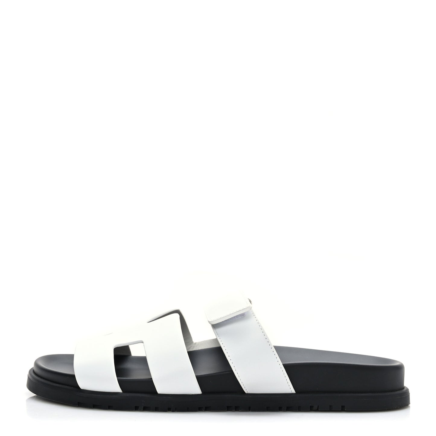 Calfskin Womens Chypre Sandals 40 White