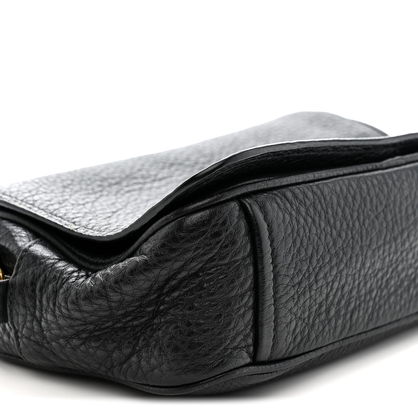 Vitello Phenix Crossbody Bag Black