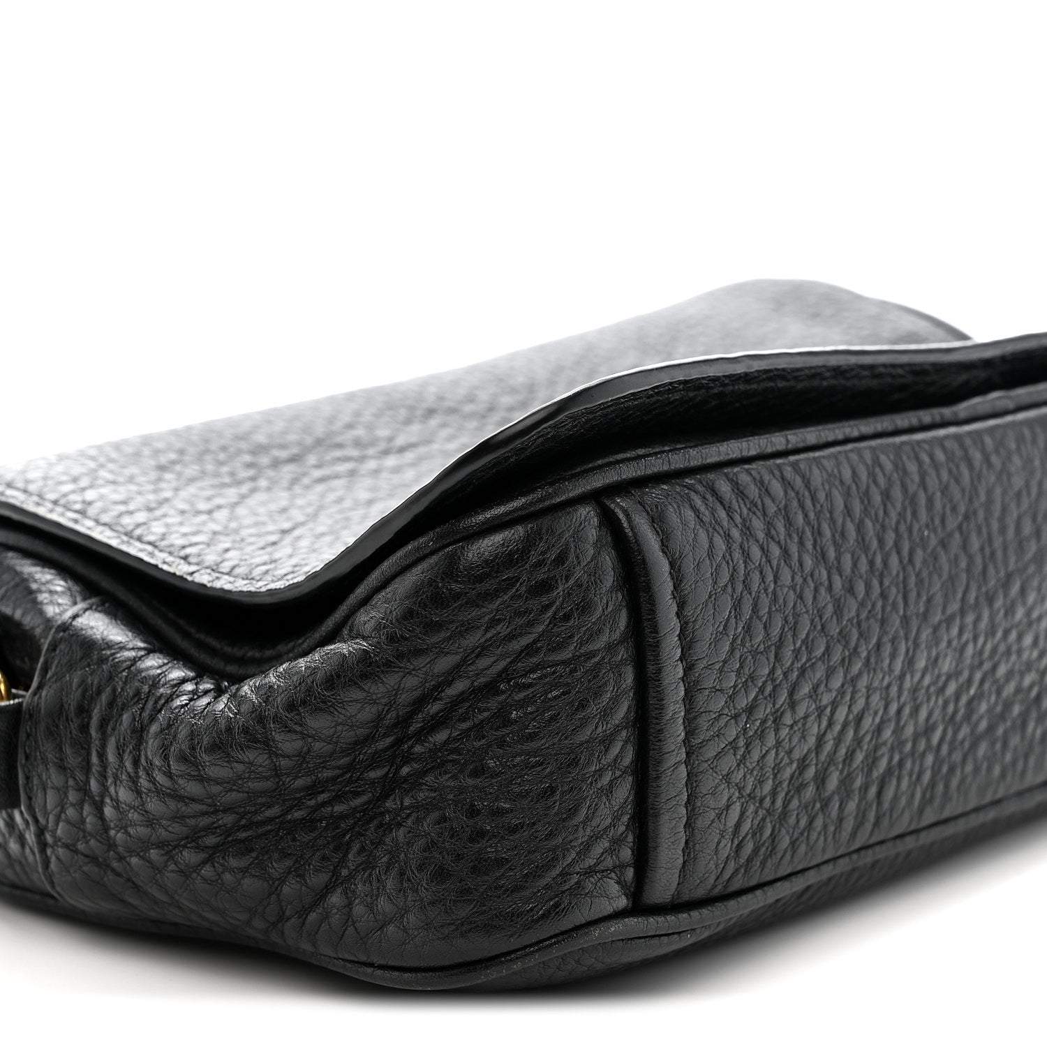 Prada Vitello Phenix Crossbody Bag Black 9 of 11