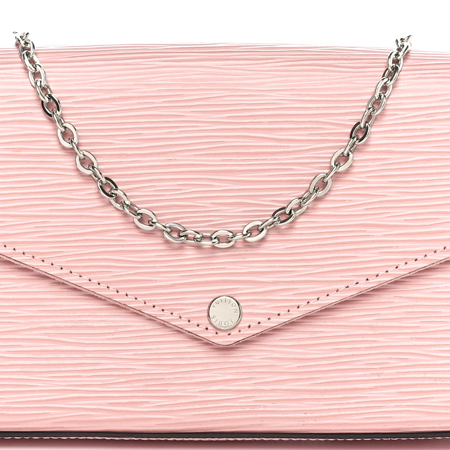 Epi Pochette Felicie Rose Ballerine