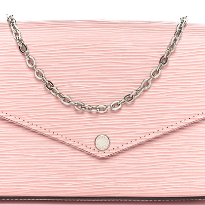 Louis Vuitton Epi Pochette Felicie Rose Ballerine 8 of 11