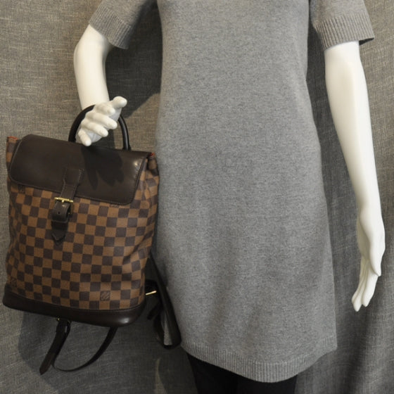 Damier Ebene Soho Backpack