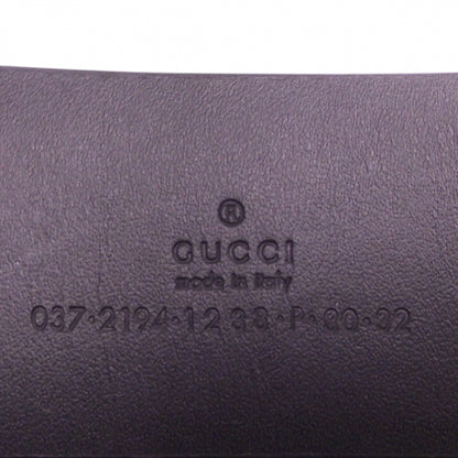 Gucci Leather GG Belt Black 5 of 5