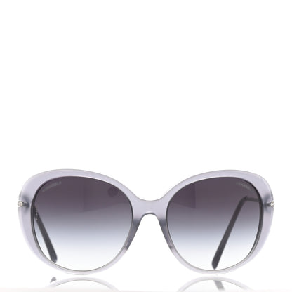 Chanel Acetate Crystal CC Sunglasses 5293-B Blue 2 of 9