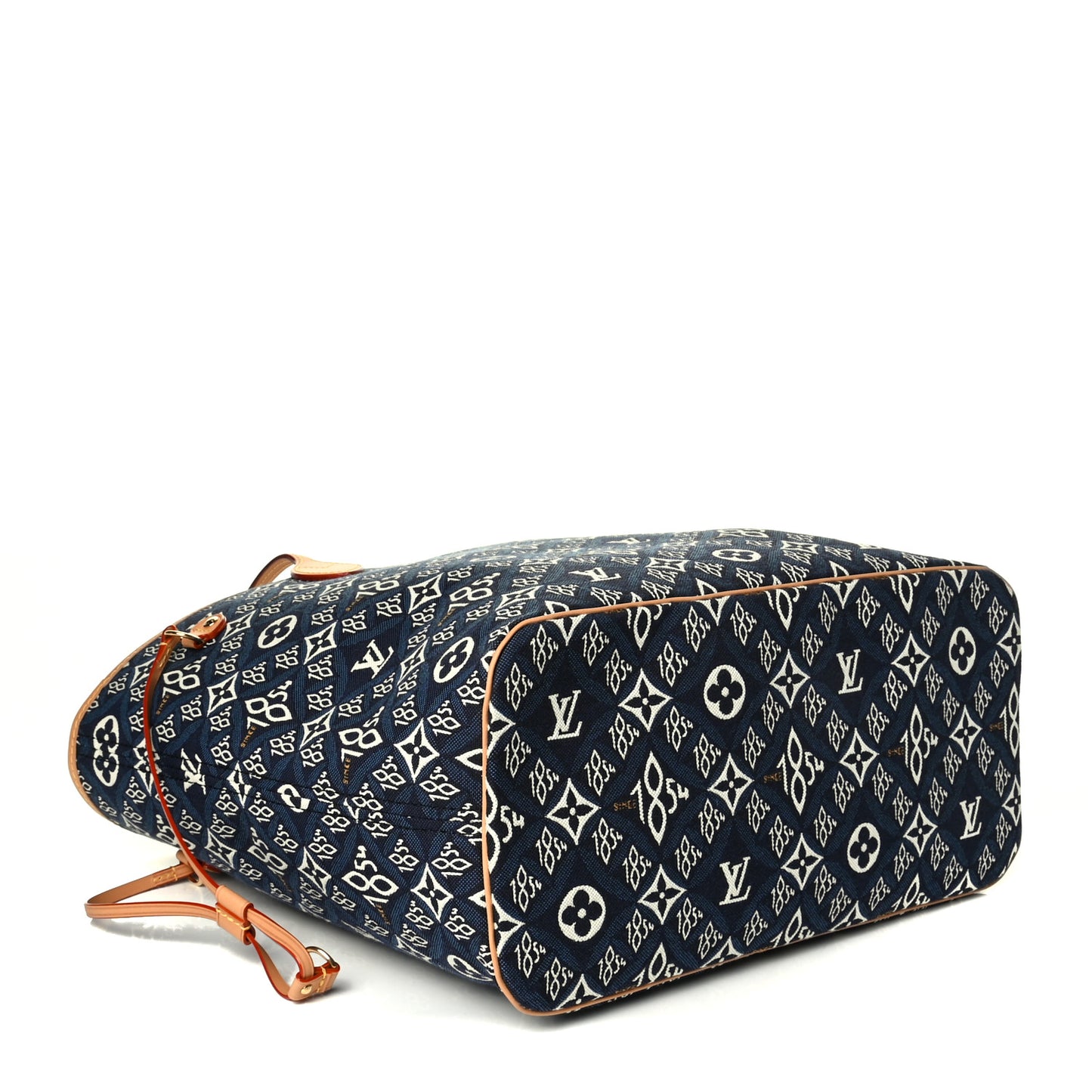 Jacquard Since 1854 Neverfull MM Blue