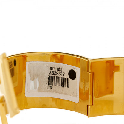 Hermes Enamel Extra Wide Clic Clac H Bracelet PM White 4 of 5