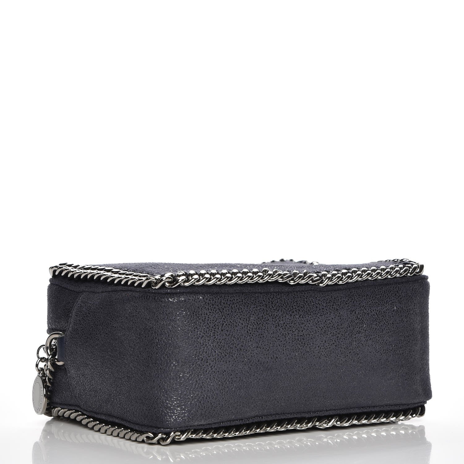 Stella McCartney Shaggy Deer Falabella Crossbody Camera Bag Navy 4 of 7