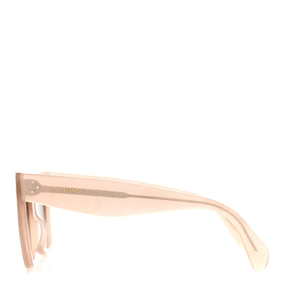 Celine Glitter Acetate Cat Eye Sunglasses CL4004IN Transparent Pink 3 of 7