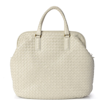 Bottega Veneta Nappa Intrecciato Frame Tote Colonial 1 of 11