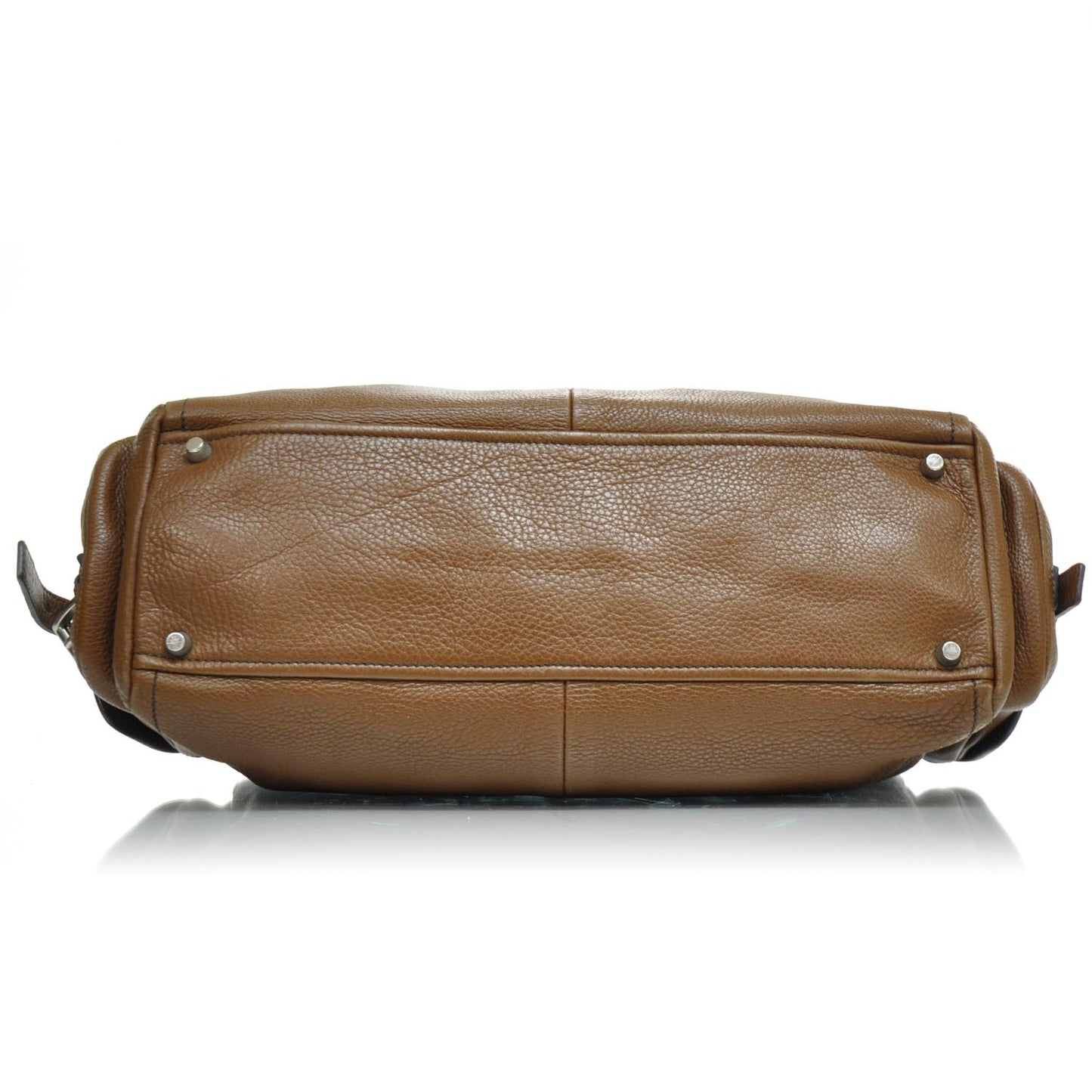 Vitello Daino Leather Shoulder Bag