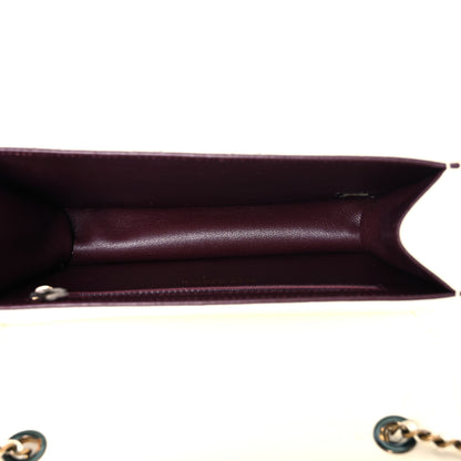 Chanel Sheepskin Quilted Mini Beauty Lock Flap White 5 of 23