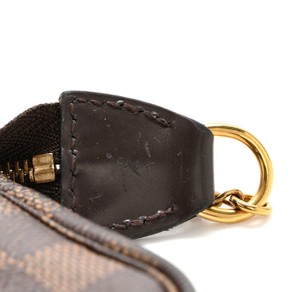 Louis Vuitton Damier Ebene Mini Pochette Accessories 9 of 10