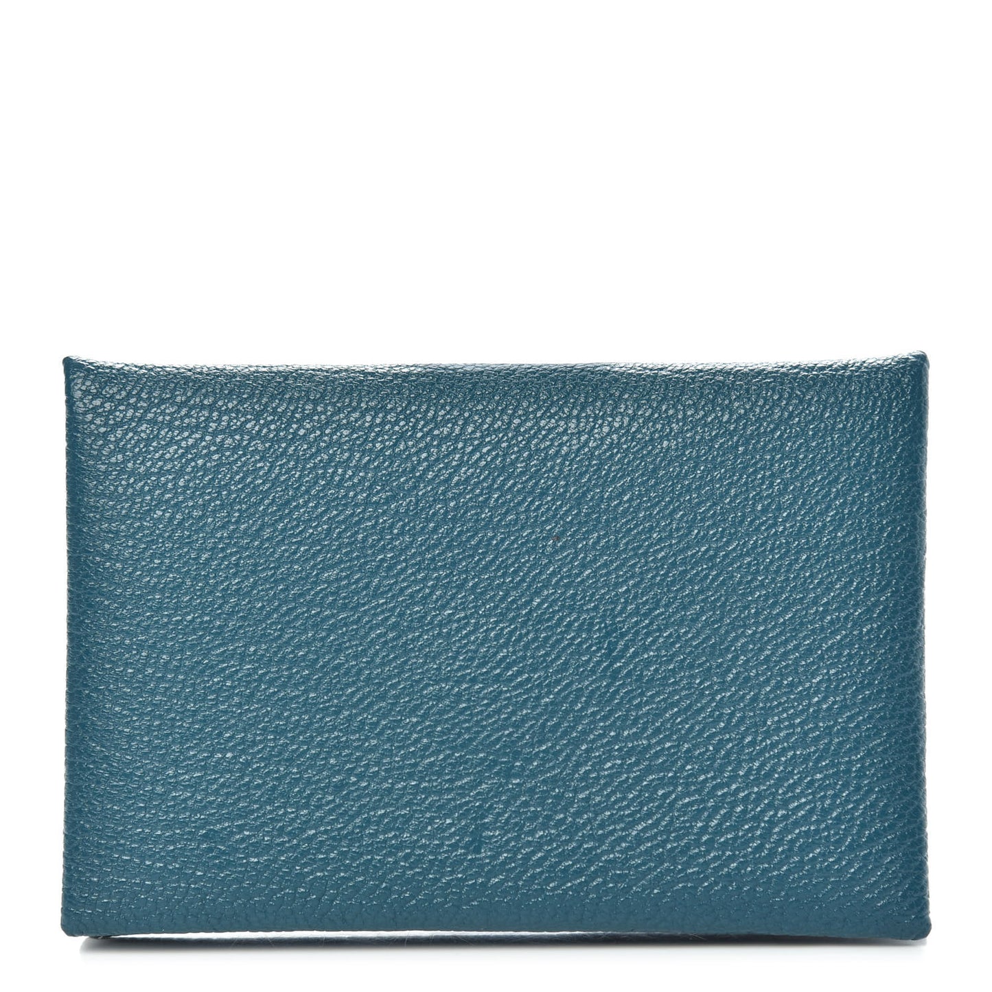 Chevre Mysore Calvi Card Case Vert Bosphore