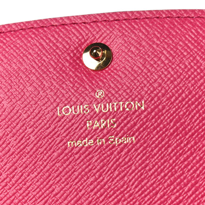 Louis Vuitton Monogram Bloom Flower Emilie Wallet 6 of 8