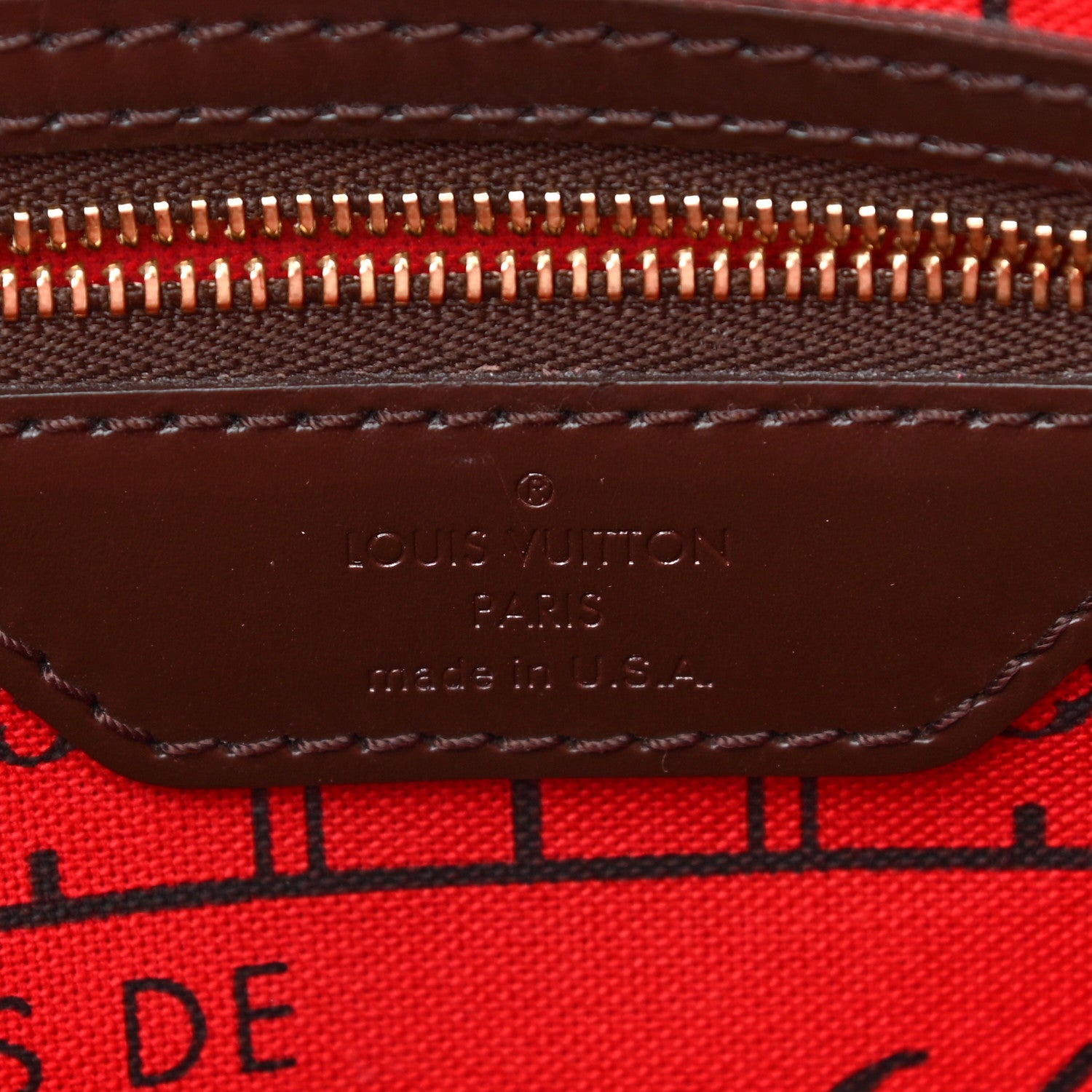 Louis Vuitton Damier Ebene Neverfull PM 6 of 10