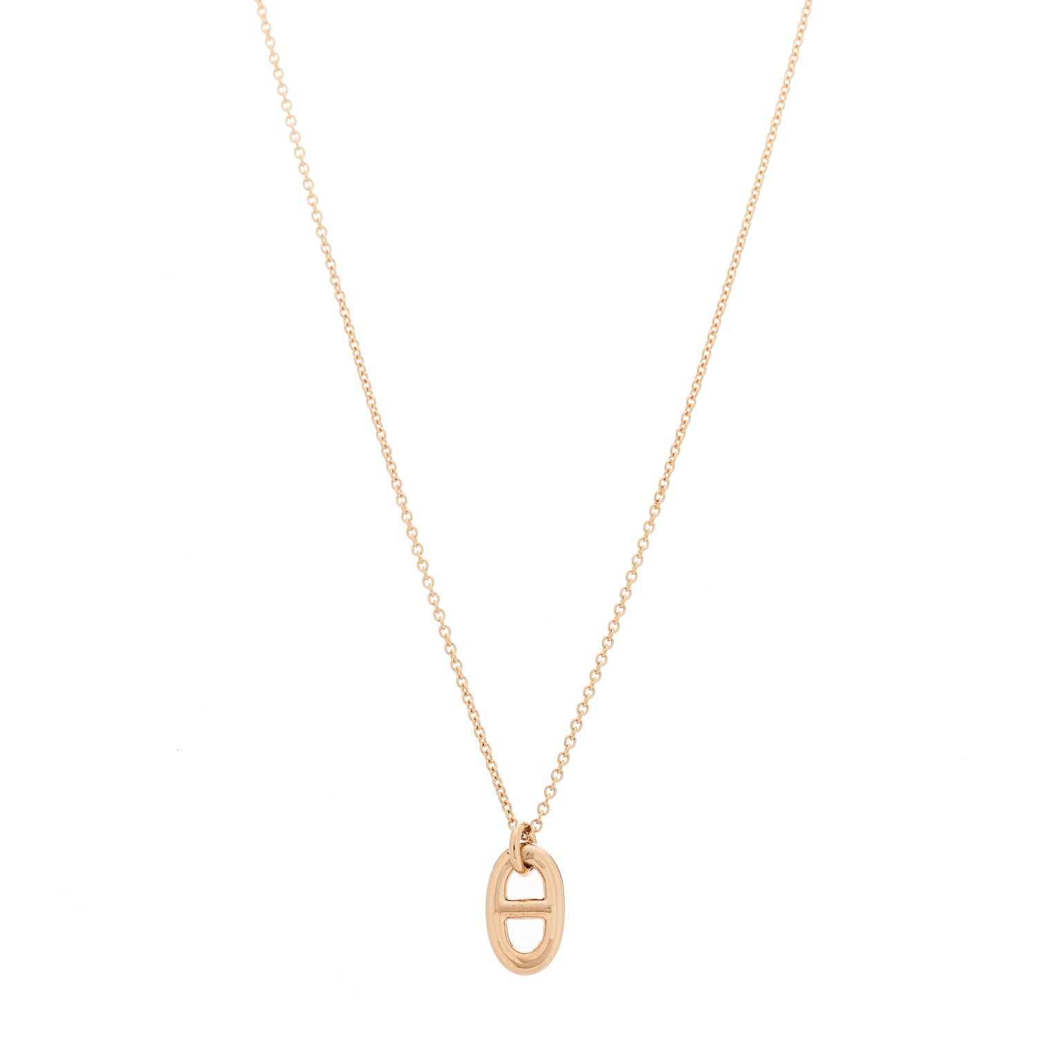 Hermes 18K Rose Gold PM Farandole Pendant Necklace 1 of 7