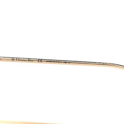 Christian Dior Split 1 Aviator Sunglasses Gold 6 of 6