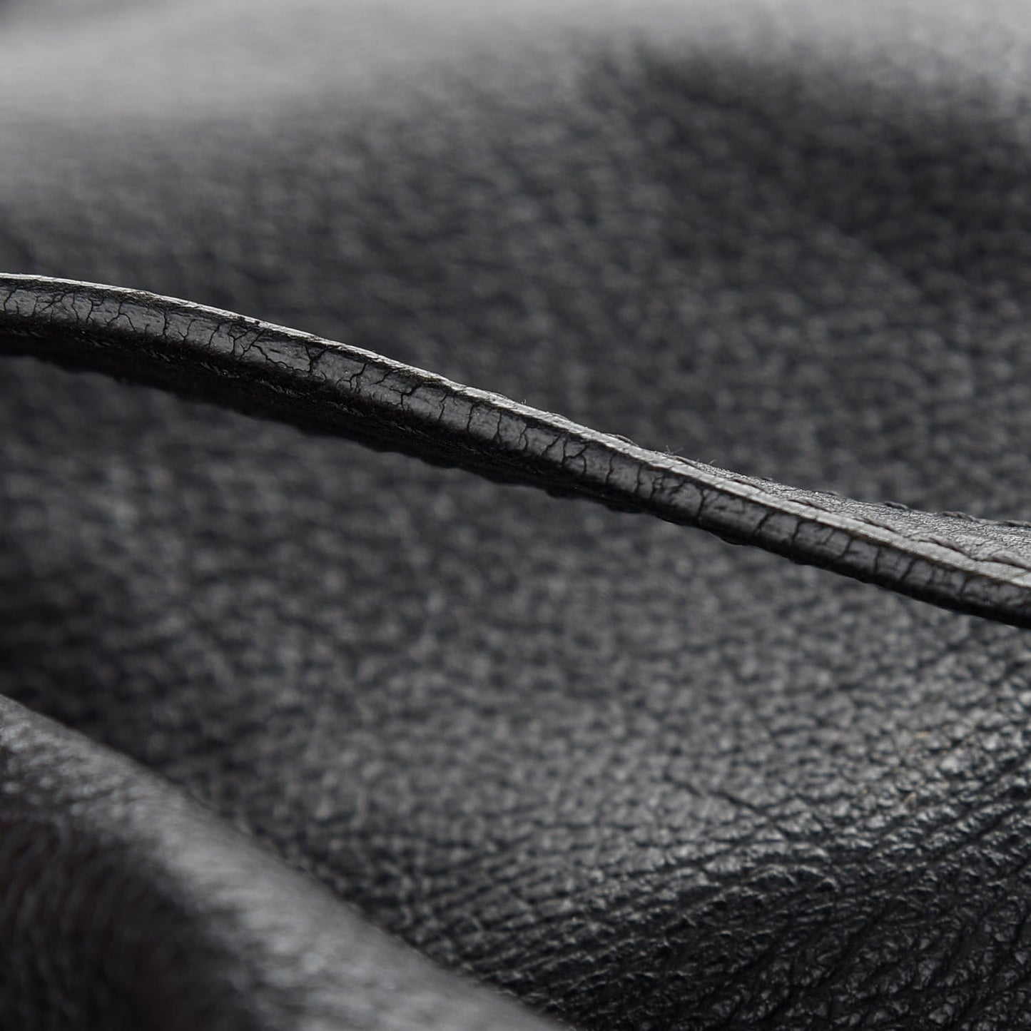Prorsum Calfskin Hobo Bag Black