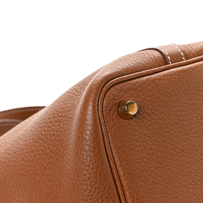 Hermes Taurillon Clemence Picotin Lock 18 PM Gold 11 of 14