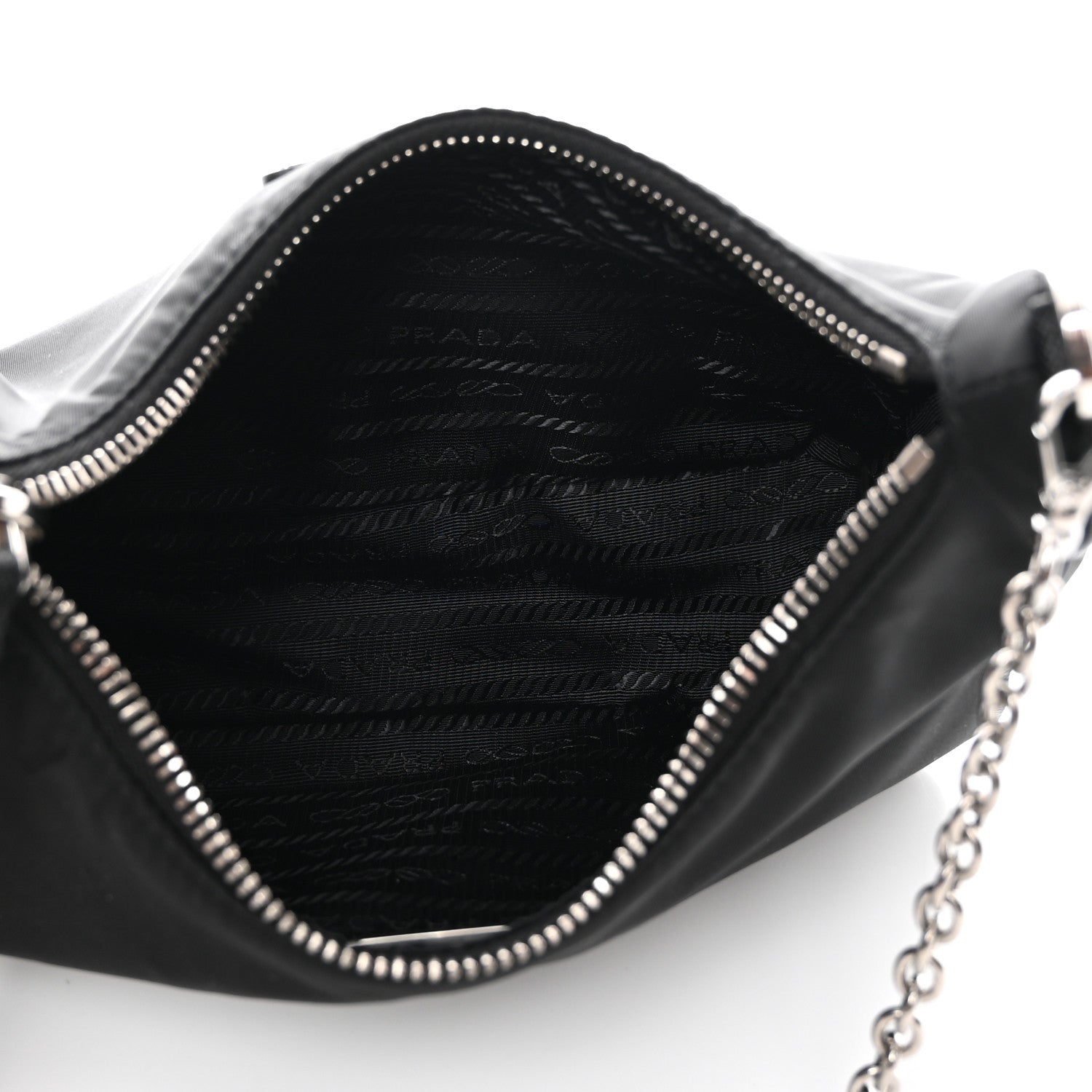 Prada Nylon Re-Edition 2005 Shoulder Bag Black 5 of 9