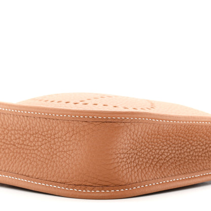 Hermes Taurillon Clemence Evelyne TPM Gold 10 of 11