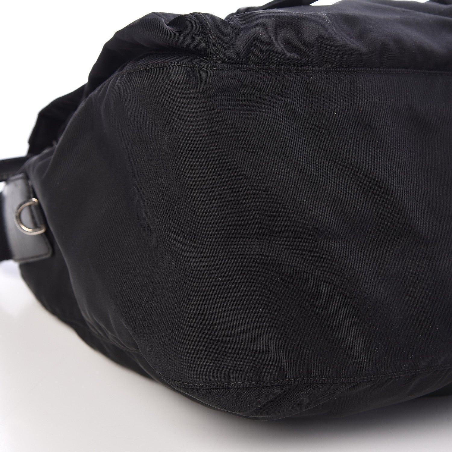 Prada Nylon Vela Messenger Bag Black 18 of 21