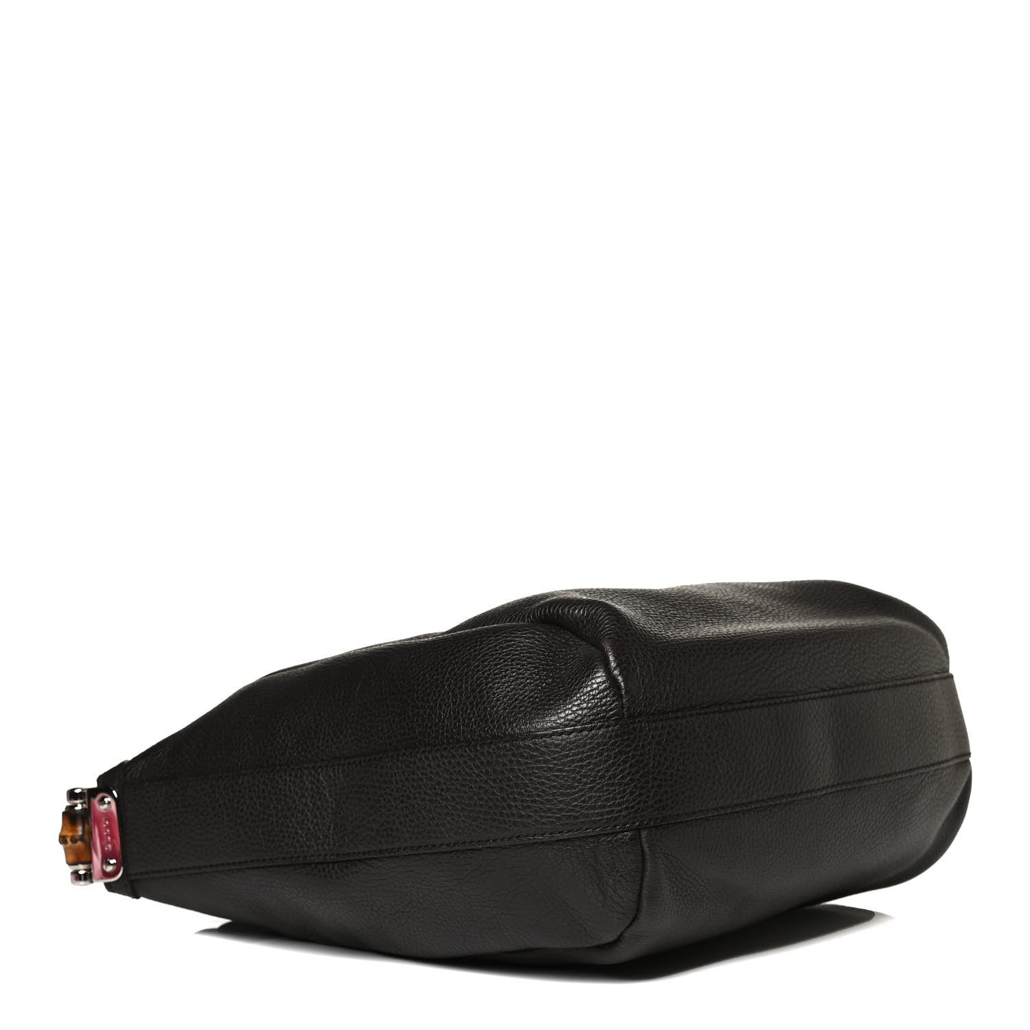 Gucci Grained Calfskin Bamboo Bar Hobo Dark Brown 6 of 37