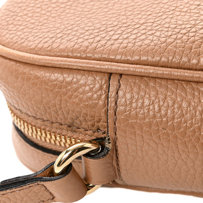 Gucci Pebbled Calfskin Small Soho Disco Bag Camelia 13 of 16