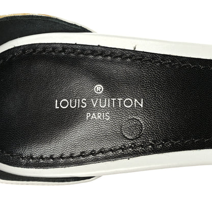 Louis Vuitton Calfskin Call Back Sandals 40 White 7 of 9