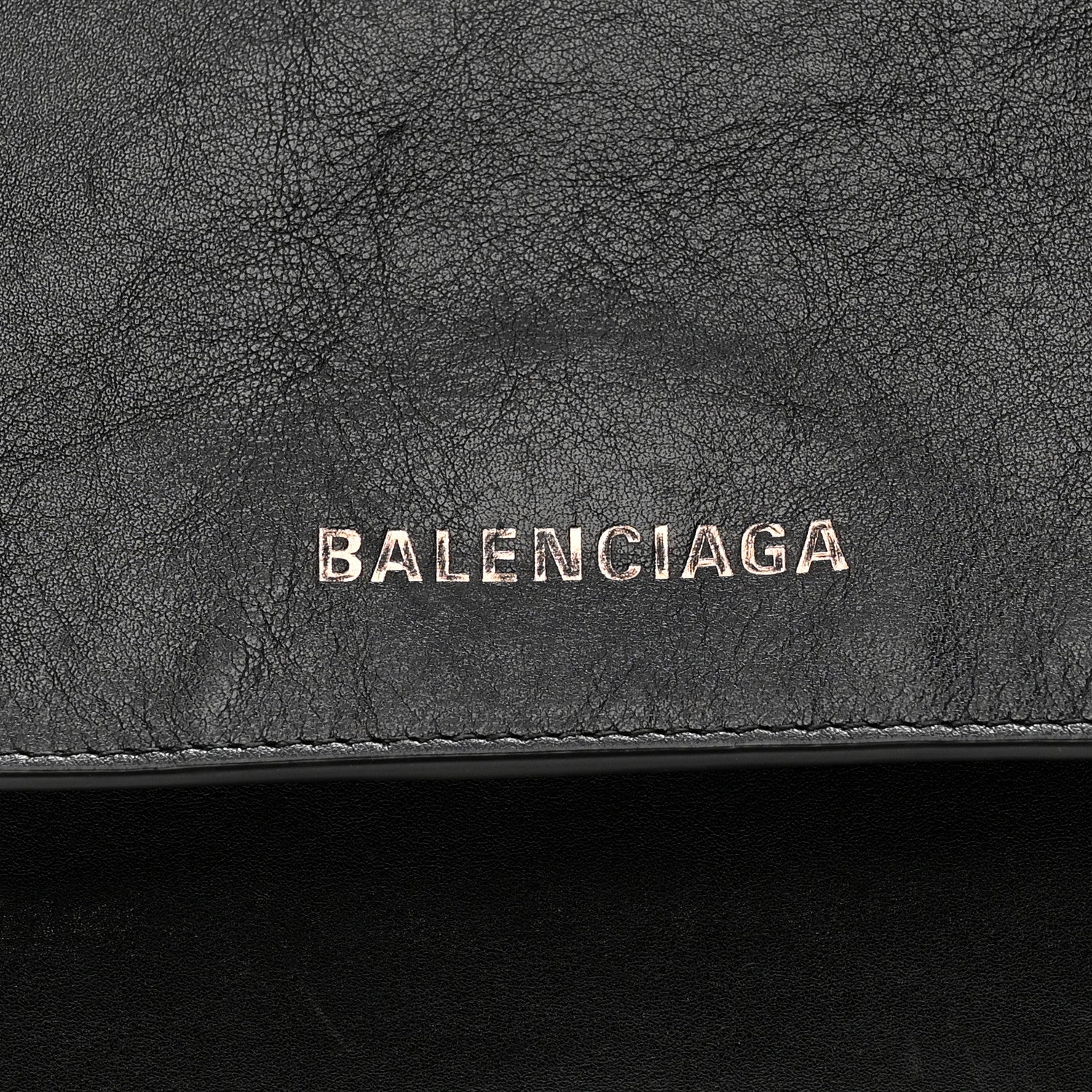 Balenciaga Agneau Large Grungy Messenger Black 6 of 12