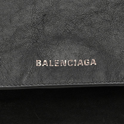 Balenciaga Agneau Large Grungy Messenger Black 6 of 12
