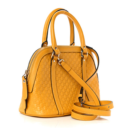 Gucci Soft Microguccissima Mini Dome Bag New Buttercup 2 of 12
