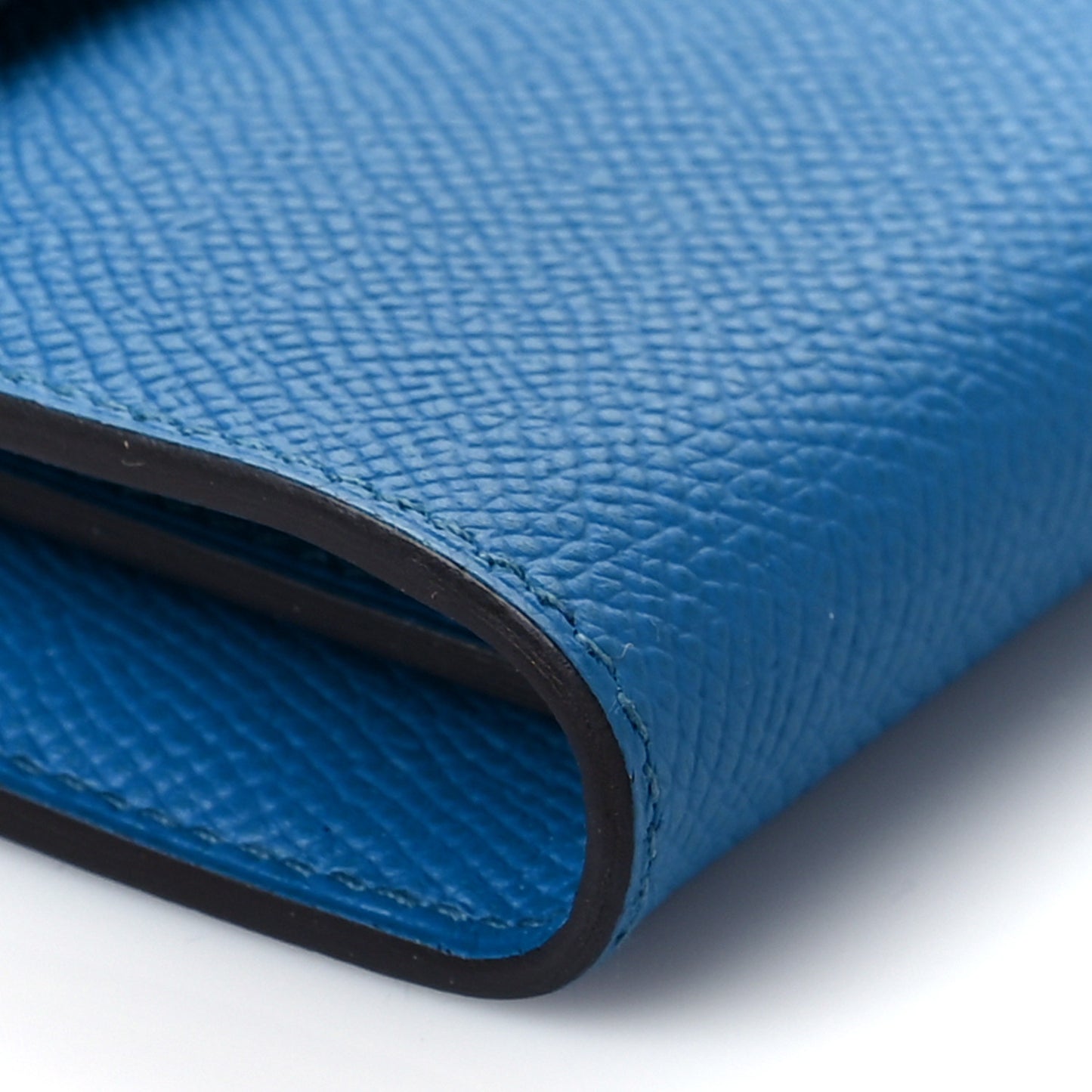 Epsom Kelly Longue Wallet Bleu Izmir