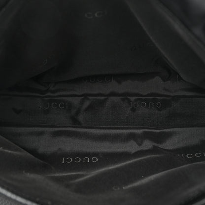 Gucci Nylon Bamboo Handle Bag Black 5 of 10