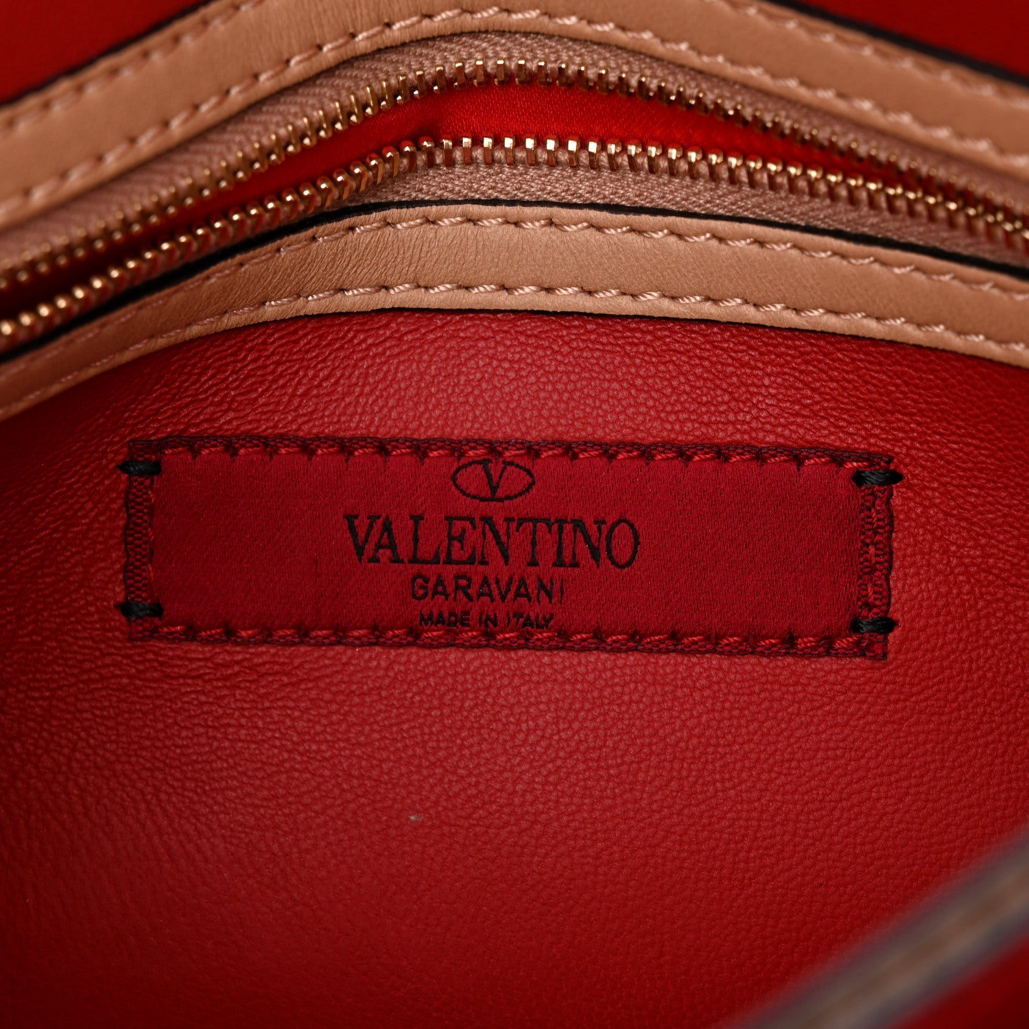 Valentino Garavani Nappa Rockstud Wristlet Alpaca 6 of 9