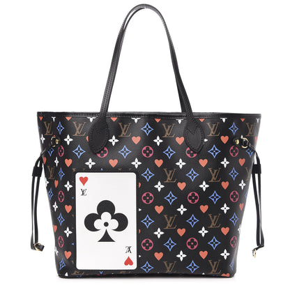Louis Vuitton Game On Neverfull MM Black 1 of 10