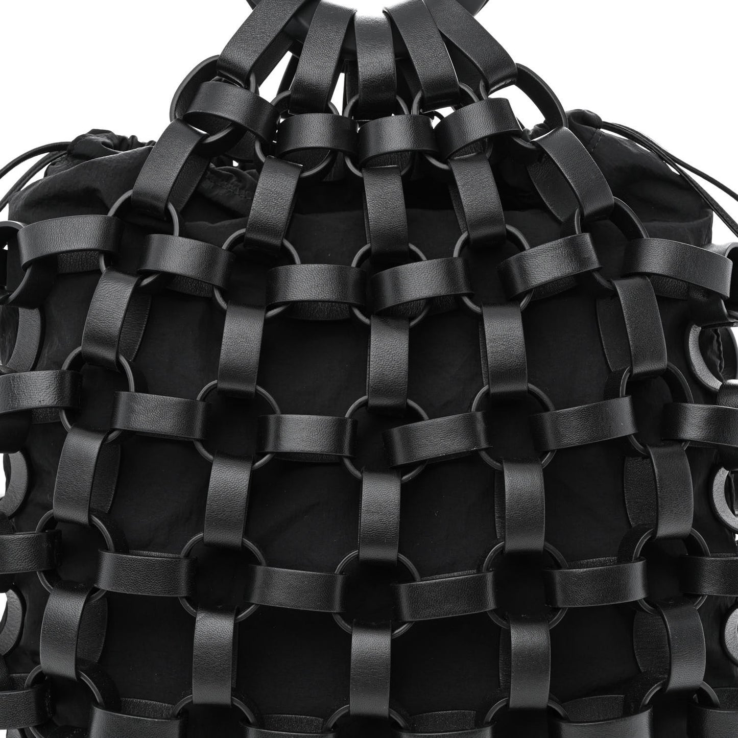 Lambskin Grasp Top Handle Tote Black
