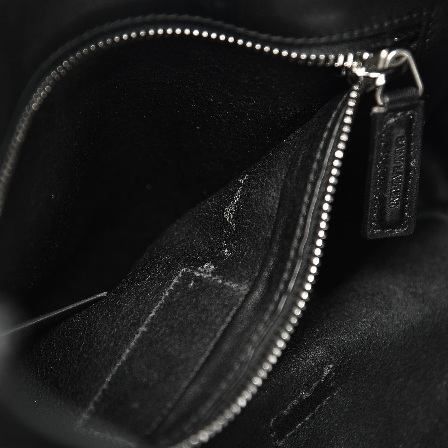 Saint Laurent Smooth Calfskin Roc Sack Backpack Black 8 of 15