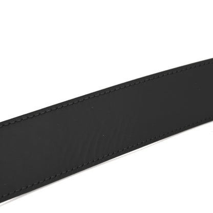 Louis Vuitton Calfskin 35mm Pont Neuf Belt 85 34 Black 6 of 6