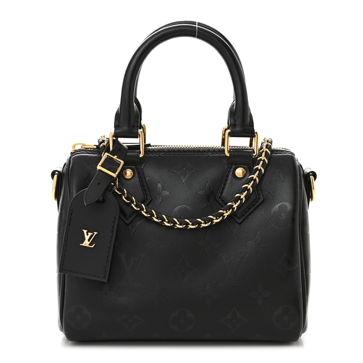 Louis Vuitton Monogram Ink Speedy BB Black 1 of 9